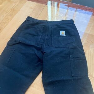 Carhartt Men's Black Cargo Pants